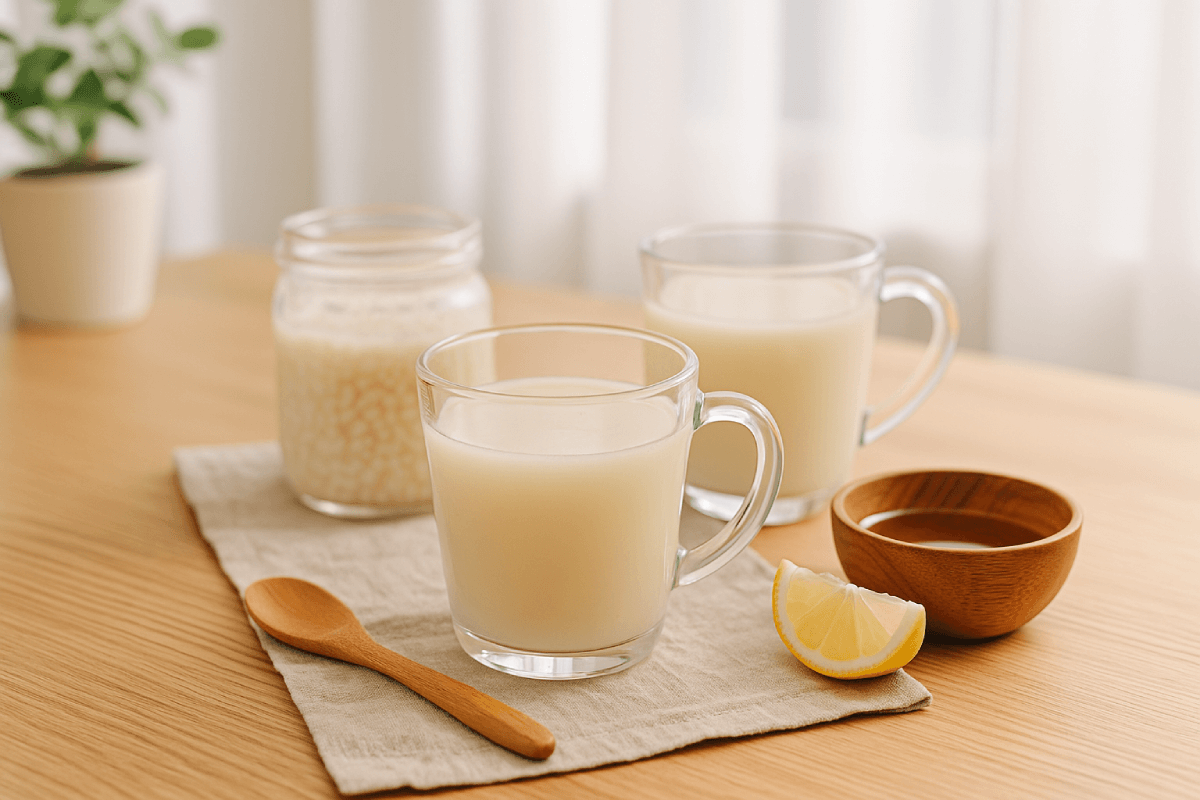 腸が喜ぶ朝の発酵ドリンク3選