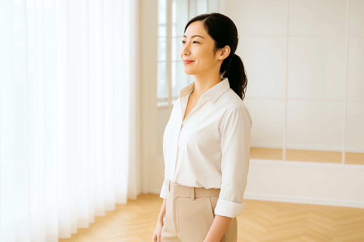 “姿勢美人”習慣