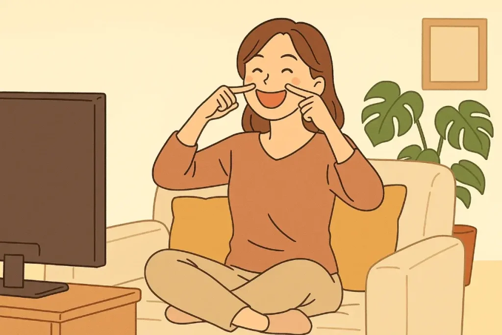 “ながら美容”習慣♡TV見ながらできる顔ヨガ＆ストレッチ（第2弾）