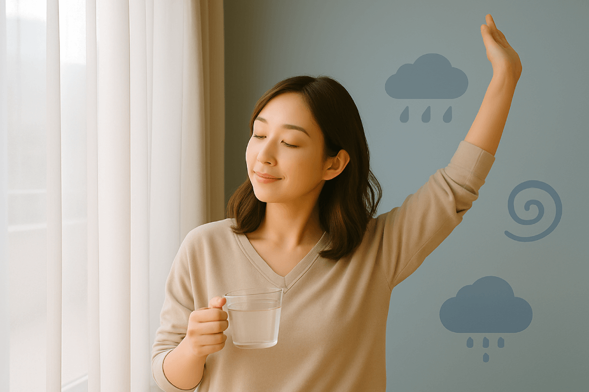 “気圧に負けた日”のためのセルフケア
