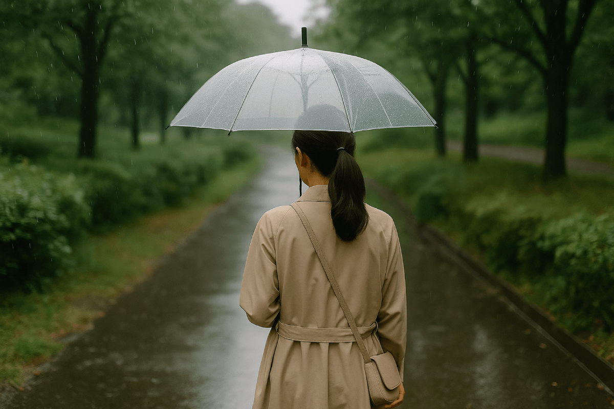「雨の日こそ歩く」を習慣に♡