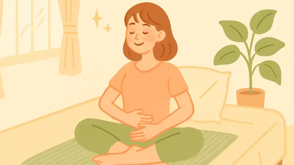 朝いち“内臓ほぐし”で内側からスイッチON♡ 胃腸が喜ぶ1分習慣