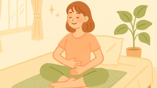 朝いち“内臓ほぐし”で内側からスイッチON♡ 胃腸が喜ぶ1分習慣