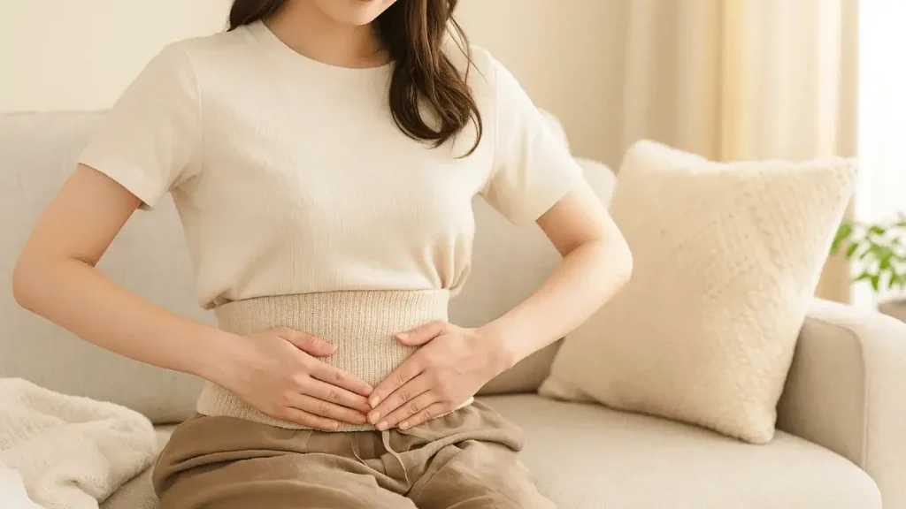 冷房で“おなかが冷える日”に。1分あたためケア習慣