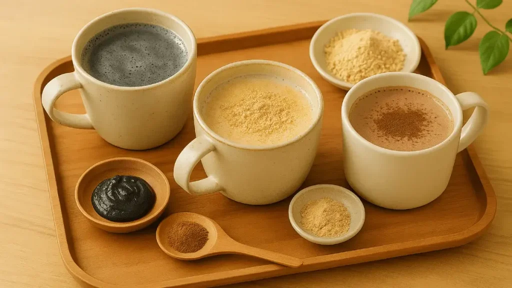 おうちカフェ 簡単ラテ3種