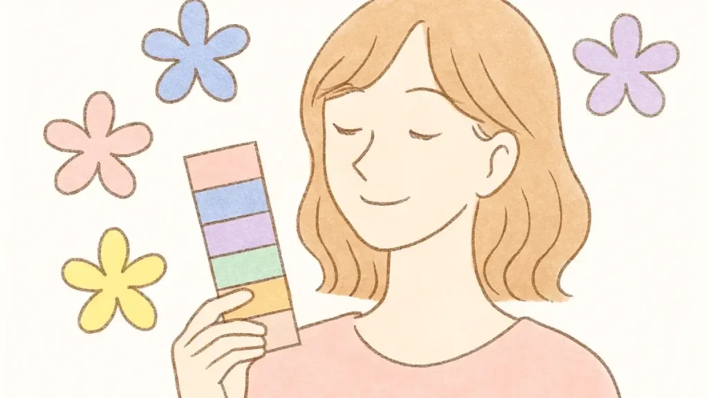 自分にやさしくなれる“色”って？わたしを癒すカラーと感情の話