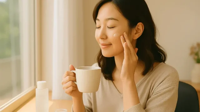 朝のビューティールーティン