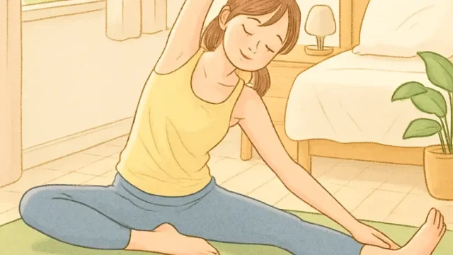 朝5分のストレッチ