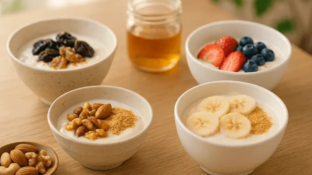 “朝のひと口習慣”でスイッチON♡ ヨーグルトトッピング3選