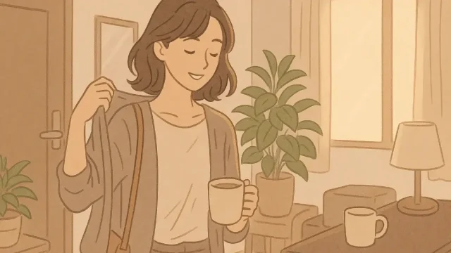 「ただいま」のあとに♡ 夜の“からだリセット”1分ルール
