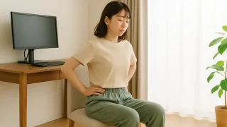冷房で冷えた“お尻まわり”に効く♡ 座ったまま骨盤ゆらし習慣