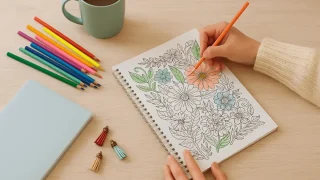 ぬり絵・手帳・小物づくりのすすめ