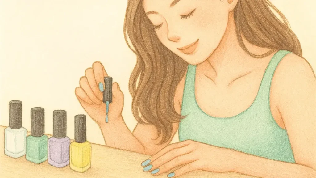 指先で“気分スイッチ”｜夏ネイルカラーとセルフケアの話