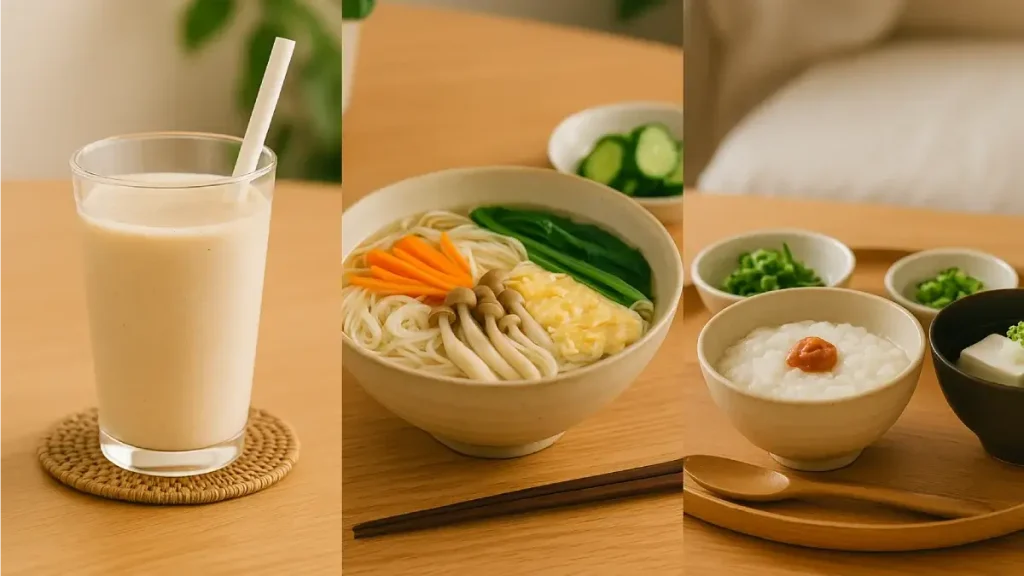 夏の胃腸にやさしい1日レシピ｜朝・昼・夜で整える「ごはんのリズム」