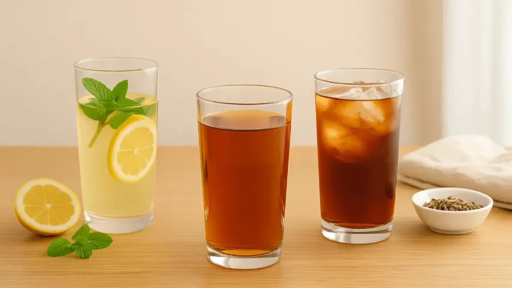 気分で選ぶ♡夏の「冷たいお茶」3選｜ハーブ・麦茶・デカフェ紅茶