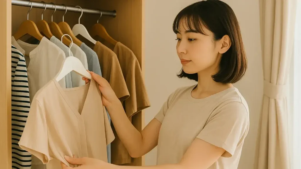 「今日なに着る？」の迷いを減らす、わたしの“気温別ワードローブ”