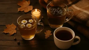 秋の夜に飲みたい♡リラックスできるハーブティー3選