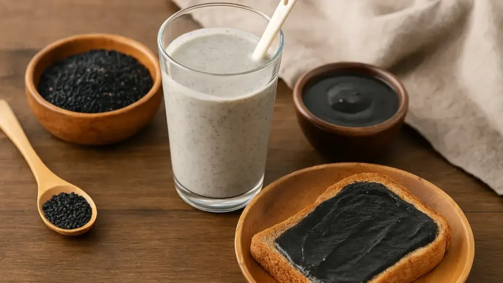 香ばし♡“黒ごま”活用で秋の美髪チャージレシピ｜内側からつや髪を育てよう