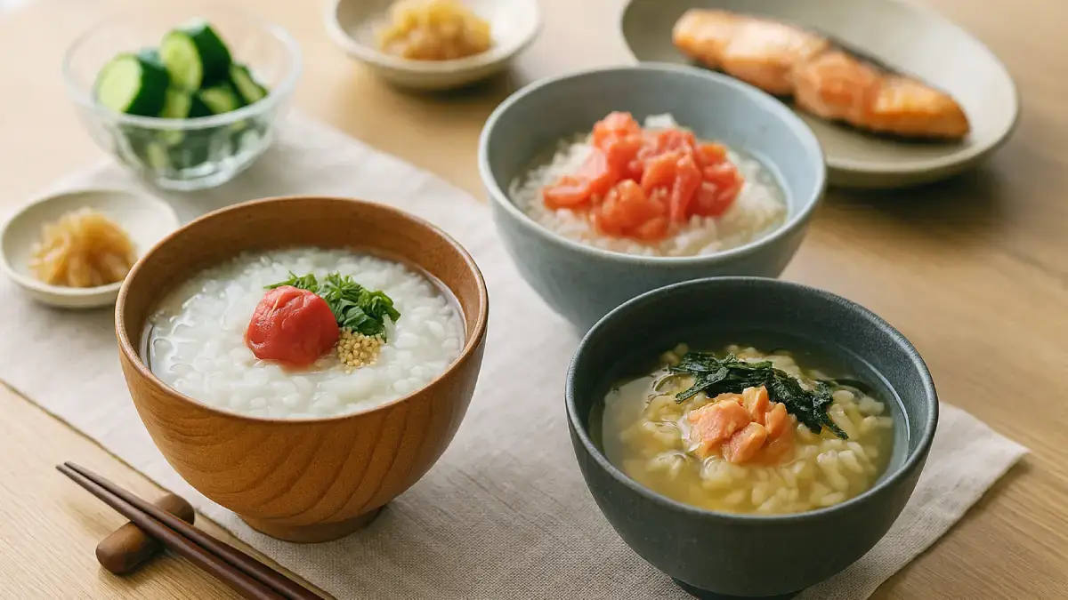 夏バテで食欲がない朝におすすめ！冷やしおかゆ＆雑炊レシピ