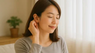 【朝のだるさ解消】1分“耳ひっぱりマッサージ”で自律神経リセット