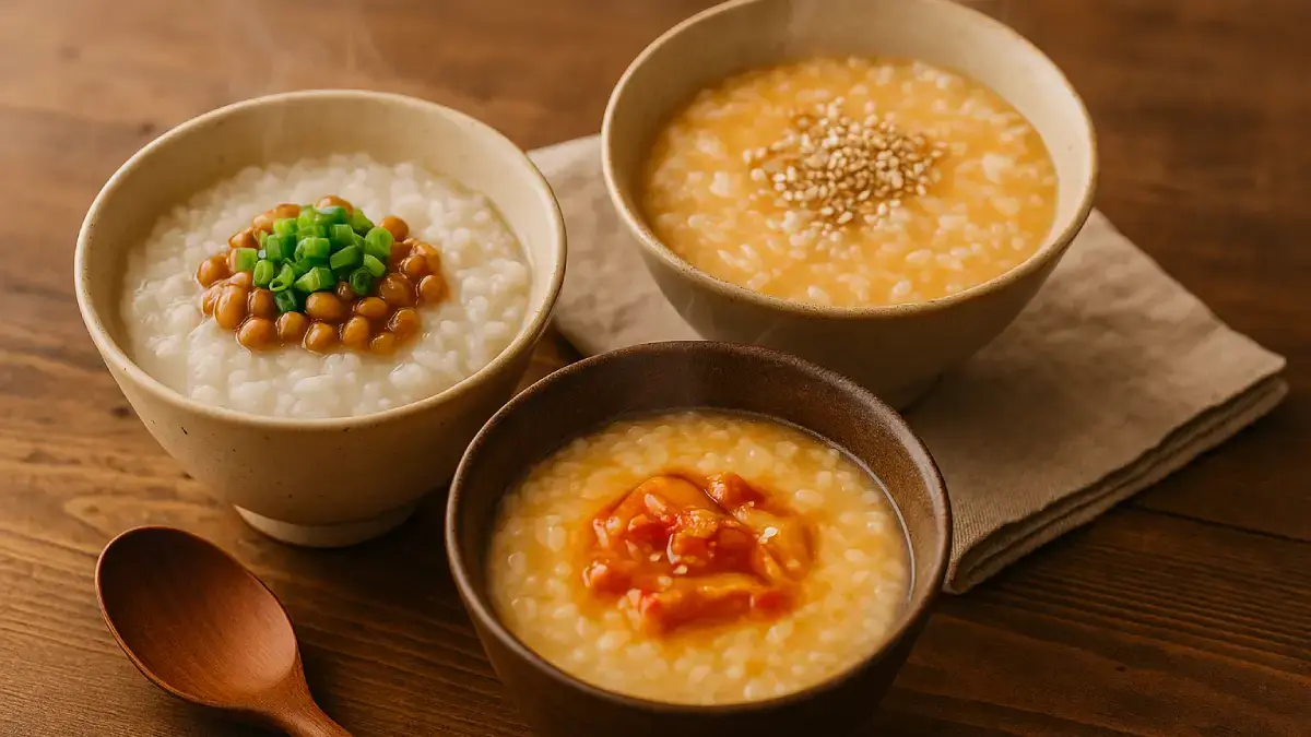 腸からキレイに♡“冬の発酵おかゆ”レシピ3選