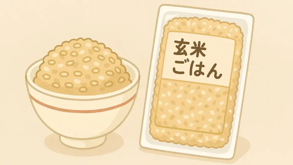 からだが欲するときに食べたいレトルト玄米ごはん