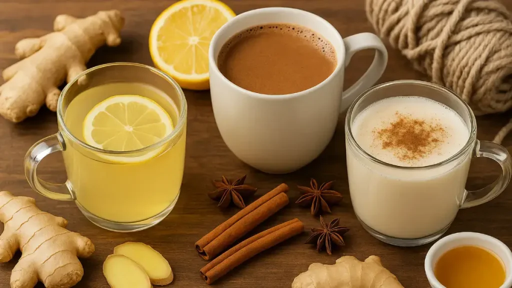 “からだポカポカ”生姜たっぷり秋冬ドリンク3選