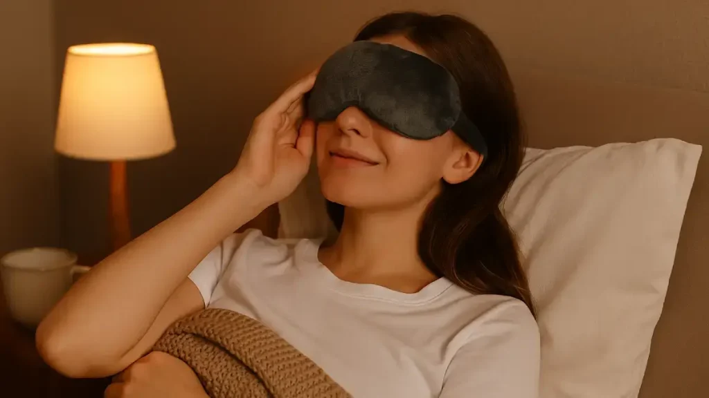 眠りの質を上げる♡“ホットアイケア”で深部リラックス