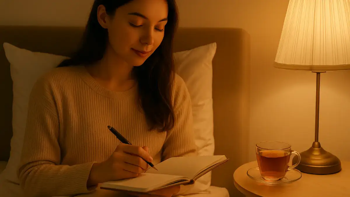 心をととのえる♡“ジャーナリング”夜ノート習慣