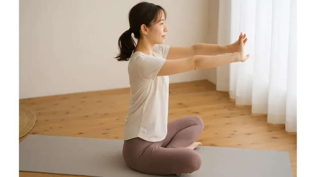 【1日1分】背中ほぐしストレッチで“冬のこり”をスッキリ軽やかに