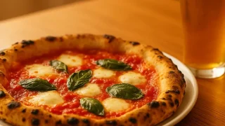 ごほうびごはん｜ナポリピザの幸福論♡香ばしチーズと小麦の香りで満たされる日