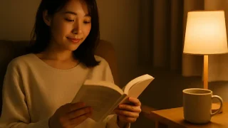 【心をととのえる夜読書】“静かな本の時間”で1日のリセットを