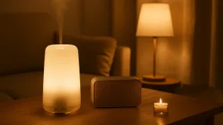 【夜のひとり時間】“香り×音楽”で心をゆるめるリラックスルーム作り